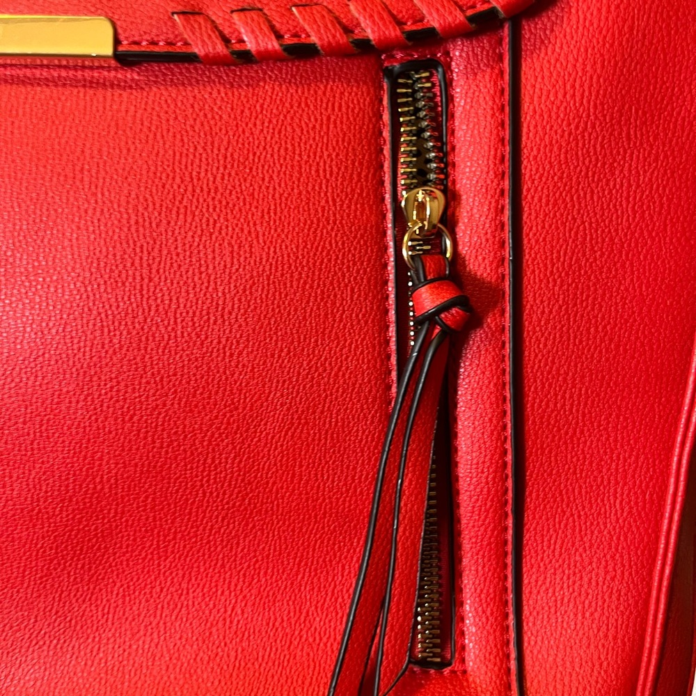 Red backpack purse - Picture 2 of 8